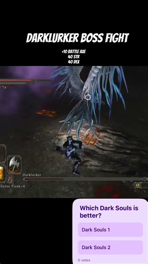 Darklurker boss fight #darksouls