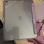 Fintie Hybrid Slim Case for iPad Air 13-inch M4/M3/M2 (2026/2025/2024) - [Built-in Pencil Holder] Shockproof Cover with Clear Transparent Back Shell, Lilac Purple
