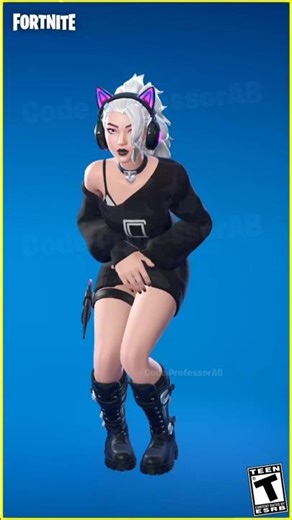 Fortnite It's Go Time Emote Tactical Dasha Skin Thicc 🍑😜🥵