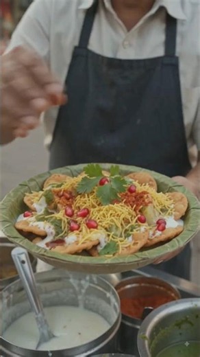 authentic tasty paapdi chhat🥗🥗🥗🥗🌮🌮🌮 #trending #food #indianfood #viral #ai #foodie