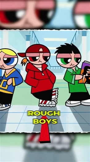 The Powerpuff Girls defeated monsters…