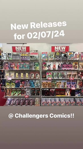 New Releases for 02/07/24 #newcomics #newgraphicnovels #shoplocal #keepreadingcomics #challengerscomics #newthisweek #theonehand #onehand #ramv #jokeryearone #ultimateblackpanther #wineghost #sagecoffey #kylestarks #peacemaker | CHALLENGERS Comics Conversation