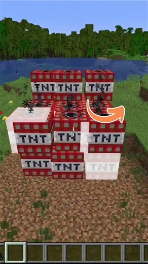 Minecraft's Oddest TNT vs World! 😱 #TooMuchTNT
