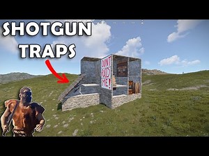 Building the STRONGEST TRAP BASE in RUST