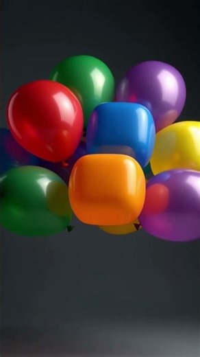 Cute Colorful Cube Surprise 🌈 | Fun Kids Animation