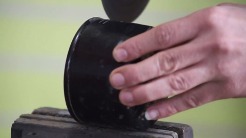 Don't throw away old oil filter make a waste oil stove