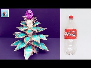 How to Make a Plastic Bottle Christmas Tree Christmas DIY Decorations Ideas