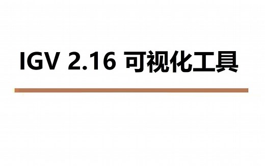 IGV 2.1.6版 测序数据进行可视化 安装下载包解压 叫你零基础明白