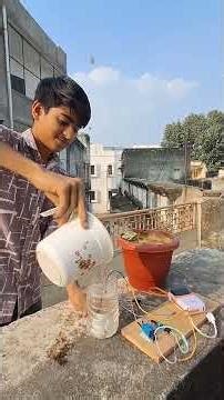 Automatic Water Pump for Plants 🌱 | Smart Plant Watering System | Science Project#automatic pump#