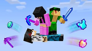 【Bionic】《我的世界》为整活把自己变成MC方块？好友还在我头上跳来跳去！