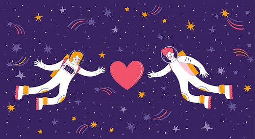 Sex in space? Find out how science weighs the pluses and minuses on Valentine’s Day