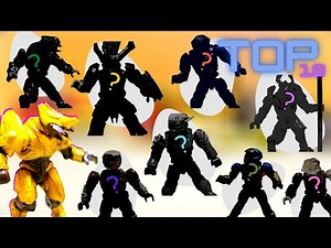 TOP 10 Halo Mega Bloks Figures EVER Released!