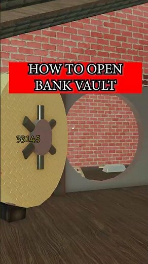 HOW TO OPEN BANK VAULT in DEAD RAILS Roblox #deadrails #bank #vault #roblox