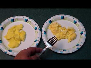 Powdered Egg (Thrive Scrambled Egg Mix) vs Fresh Egg