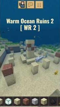 Rebuilding Warm Ocean Ruins 2 ( WR 2 ) [4] #minecraft #rebuild