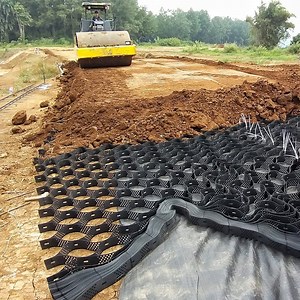 [Hot Item] 40mm 50mm 70mm Plastic Grass Paver Gravel Stabilizer Grid for Parking Lot Road Driveway