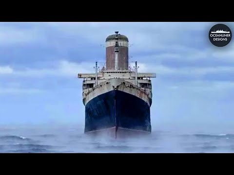 Goodbye, old friend. SS United States' last voyage.