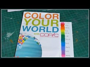 Tutorial Copic Markers - PART ONE How to choose your colors ?