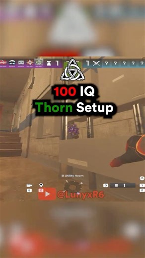 100 IQ THORN MOMENT In #RainbowSixSiege