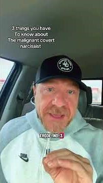 3 things you have To know about The malignant covert narcissist #narcissisticabuse #narcisist #narc