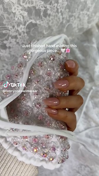 Handcrafted Embellished Bikini Design for Resort Wear