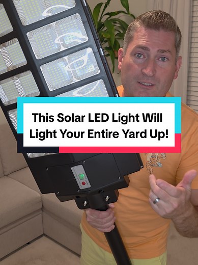 The Brightest Solar LED Light: 450,000 Lumens Power