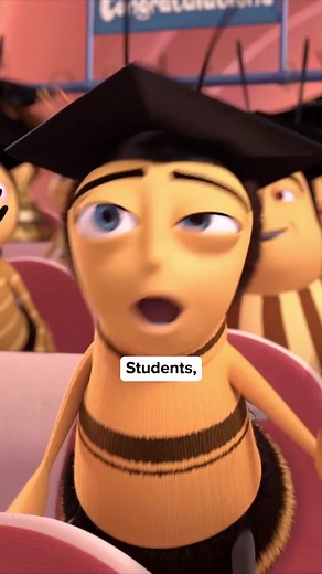 Congratulations graduates! It’s time to start thinking bee! 🐝 #BeeMovie