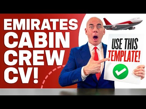 EMIRATES CABIN CREW CV & RESUME! (Top Scoring Template + Expert Tips!)