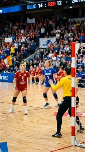 "Women's Handball 🔥 Insane Skills!"