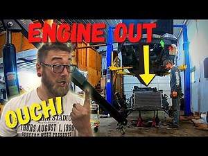 A SAAB STORY day 1 Engine swap on a Saab 9-3
