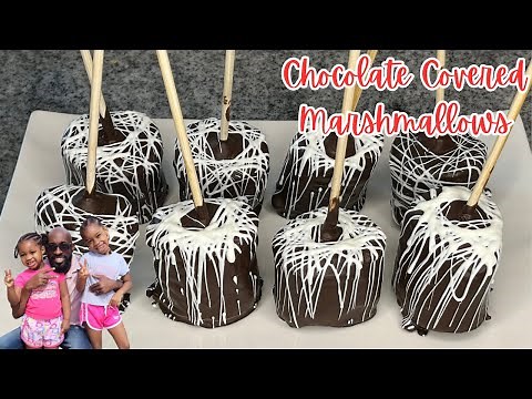 How To Make Chocolate Covered Marshmallows