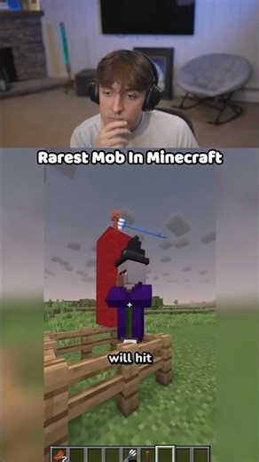 Rarest Mob In Minecraft No One Know About #shorts