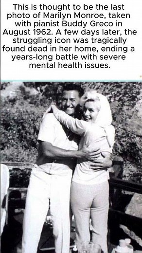 Marilyn Monroe's Last Photo: Days Before Her Death