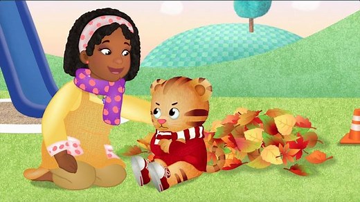 Daniel Tiger's Neighborhood - The Leaf Jump Game Video | PBS KIDS