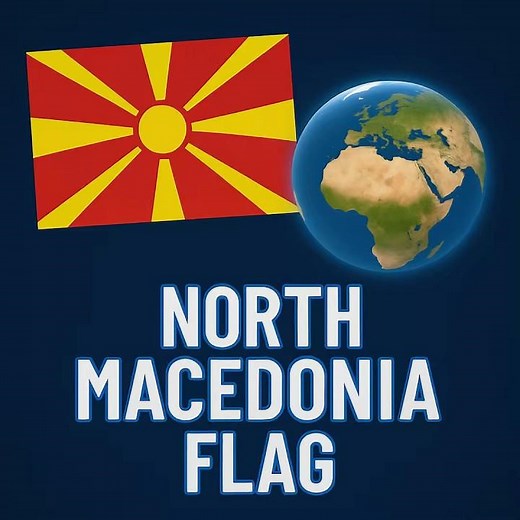 🇲🇰 Why does the North Macedonia flag have a shining sun?