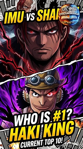 The NEW Haki Kings of One Piece! 👑 (Current Top 10) #onepiece #Haki #imu #onepiecetheory #art