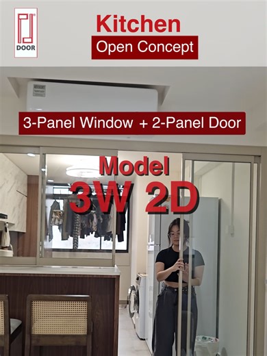 Innovative Open Concept Kitchen Design with Slim Profile