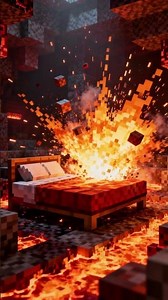Why Beds Explode in Minecraft