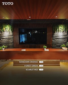 527 reactions | This isn’t just colour; it’s character, cast in porcelain. Mandarin Orange brings sun-drenched warmth to every splash. Forest Green calls in calm with a rainforest hush. Scarlet Red? A bold declaration in a quiet space. Here’s to turning everyday wash-ups into seasonal statements. | TOTO India | Facebook