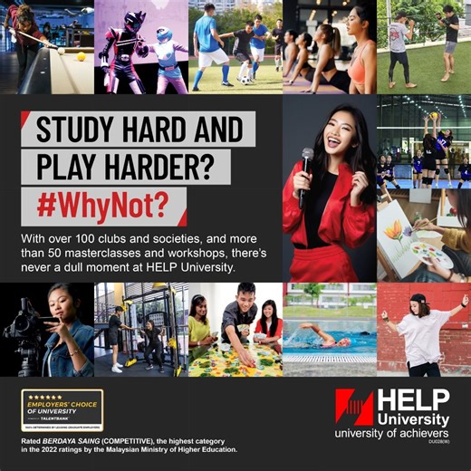  Encapsulate Your University Experience with HELP University Four...