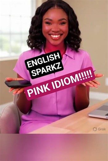Tickled Pink | Meaning and Example | English Idiom #learnenglish #idiom