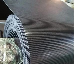 [Hot Item] Anti-Slip Insulation Fine Ribbed Rubber Floor Sheet Rubber Roll