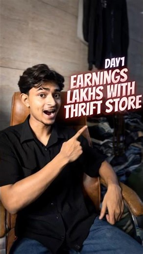 Day 1 of building my thrift store from scratch
