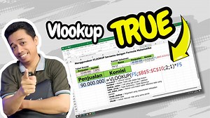29 reactions | Materi berikutnya dari VLOOKUP in Excel adalah dengan...