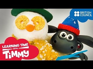 Make a Snowman | Learning Time with Timmy | Fun Cartoons For Children | Full Episodes