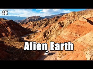 Driving Across Northwest China’s Wildest and Most Beautiful Landscapes (4K)#chinatravel #roadtrip