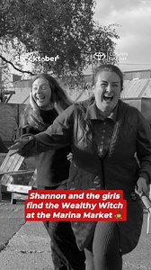 Shannon and the girls find the Wealthy Witch at the Marina Market 🧙 RedFM's Shocktober with @coganstoyota continues tomorrow 👀 | Cork's Red FM