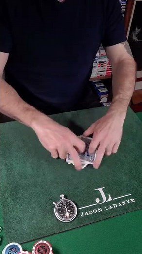 Cheating at Cards: Stacking a ROYAL FLUSH Challenge ACCEPTED #shorts