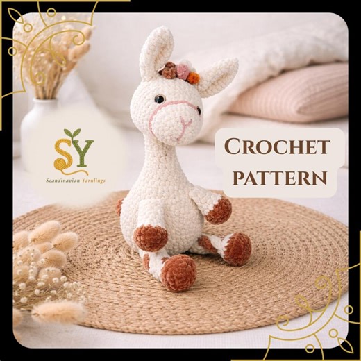 Crochet Pattern: No-prob-llama Yarnling • Amigurumi Plush • PDF Download • Low Sew • Confident Beginner/intermediate - Etsy Canada