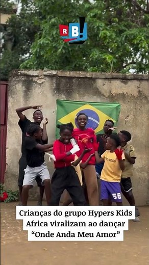 Crianças do grupo Hypers Kids Africa viralizam ao dançar “Onde Anda Meu Amor”